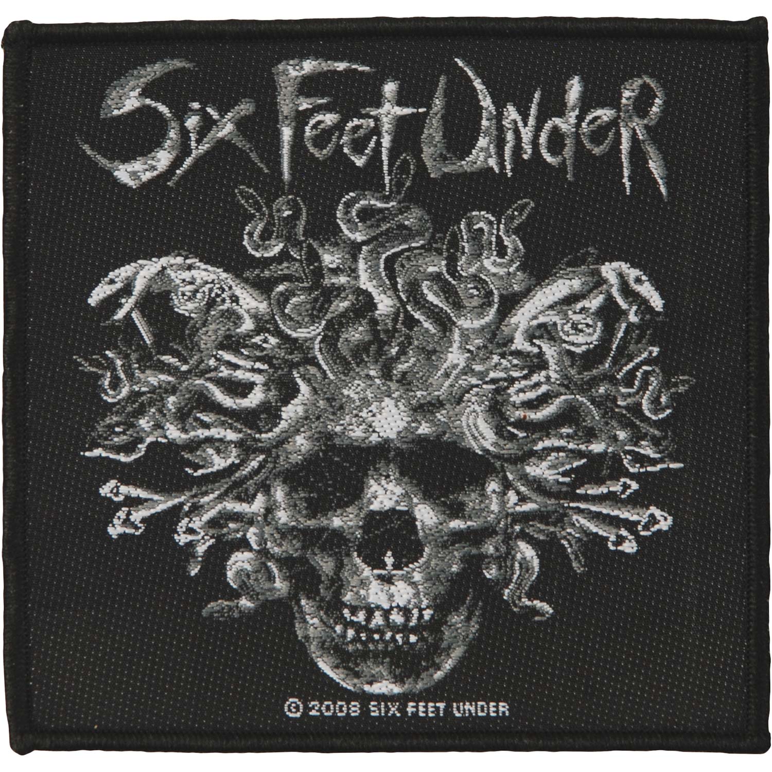 Six Feet Under Death Rituals Woven Patch