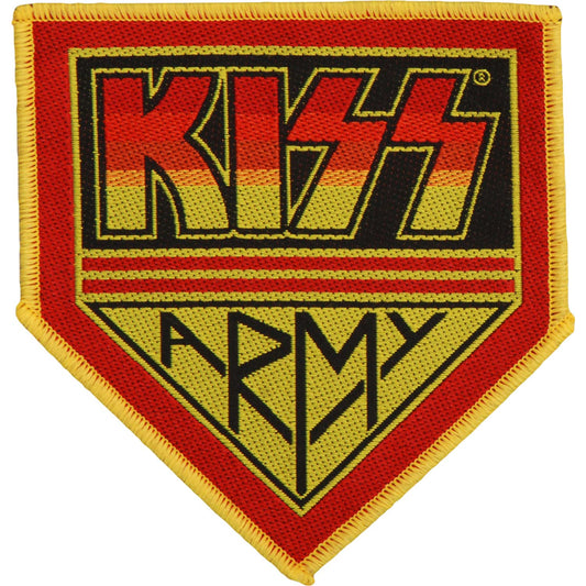 Kiss Army Woven Patch