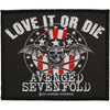 Love It Or Die Woven Patch