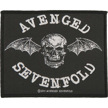 Death Bat Woven Patch