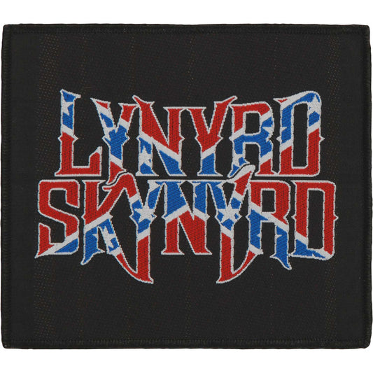 Lynyrd Skynyrd Confederate Logo Woven Patch