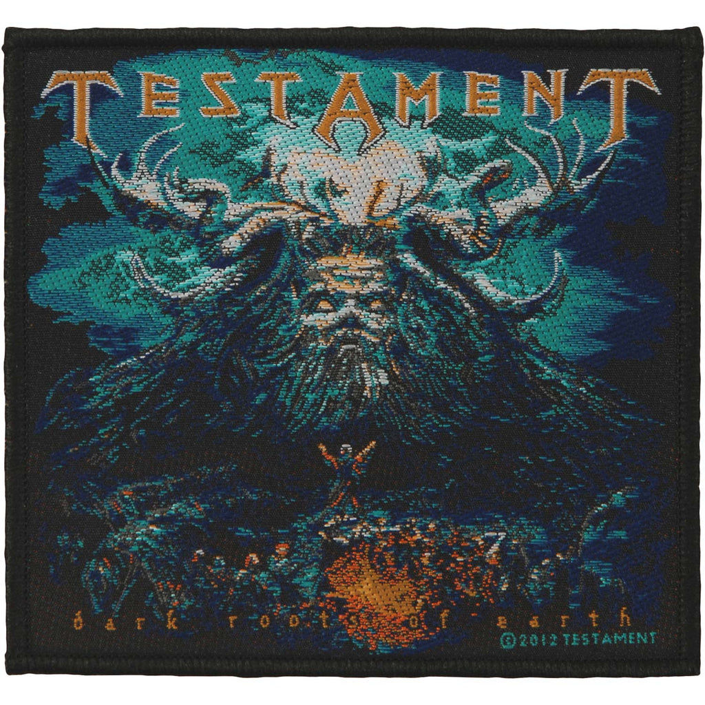 Testament Dark Root Of The Earth Woven Patch