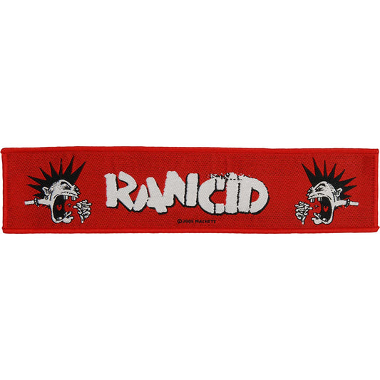 Rancid Mohawk Woven Jumbo Patch