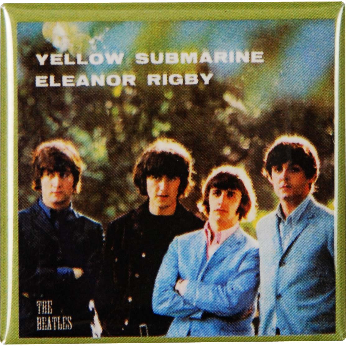 Beatles Yellow Submarine Pewter Pin Badge