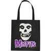 Fiend Skull Purple Logo Tote Wallets & Handbags