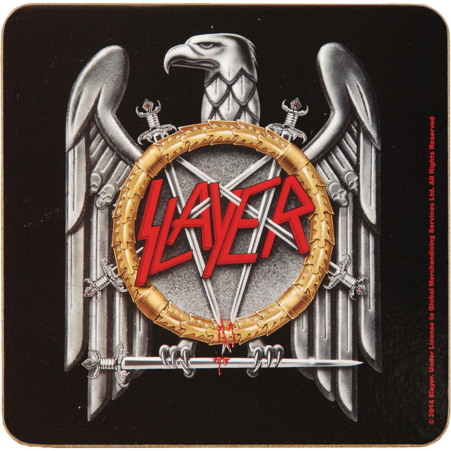 Silver Eagle Coaster