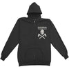 Eddie Axe Zippered Hooded Sweatshirt