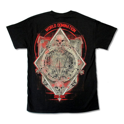 Slayer Medal 2013 - 2014 Tour T-shirt