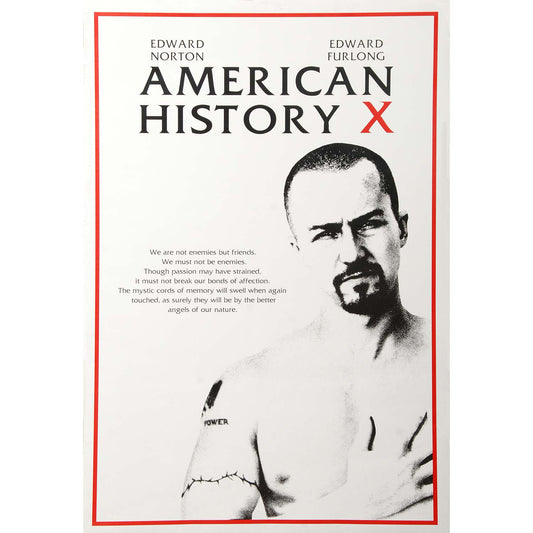 American History X Quote Domestic Poster