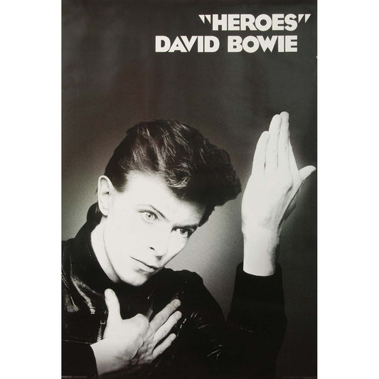 David Bowie Heroes Domestic Poster