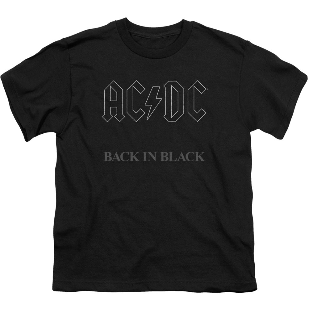 AC/DC Back In Black Youth T-shirt
