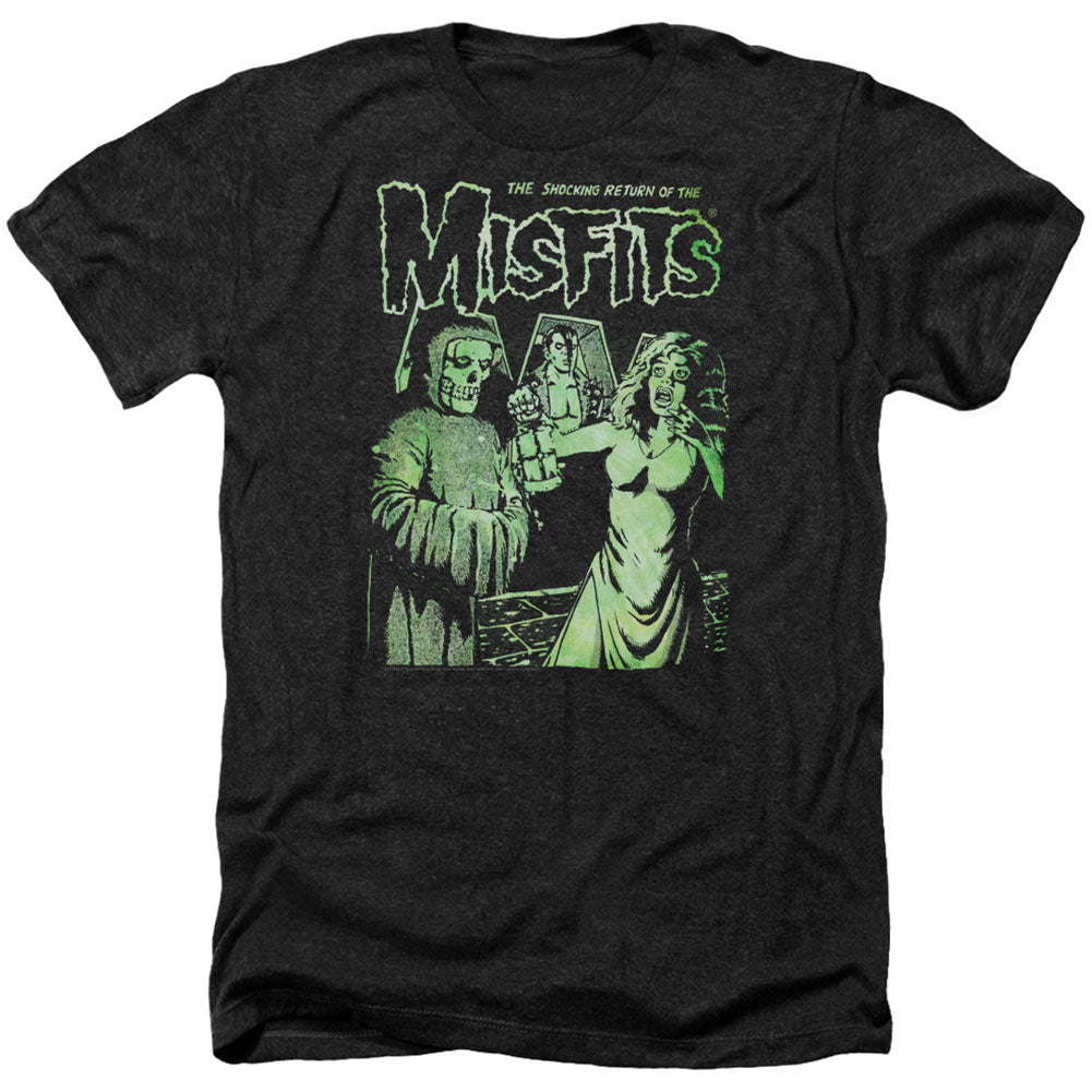 Misfits The Return Adult Heather 40% Poly T-shirt