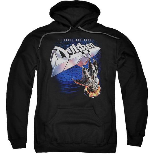 Dokken Tooth And Nail Adult 25% Poly Hooded Sweatshirt
