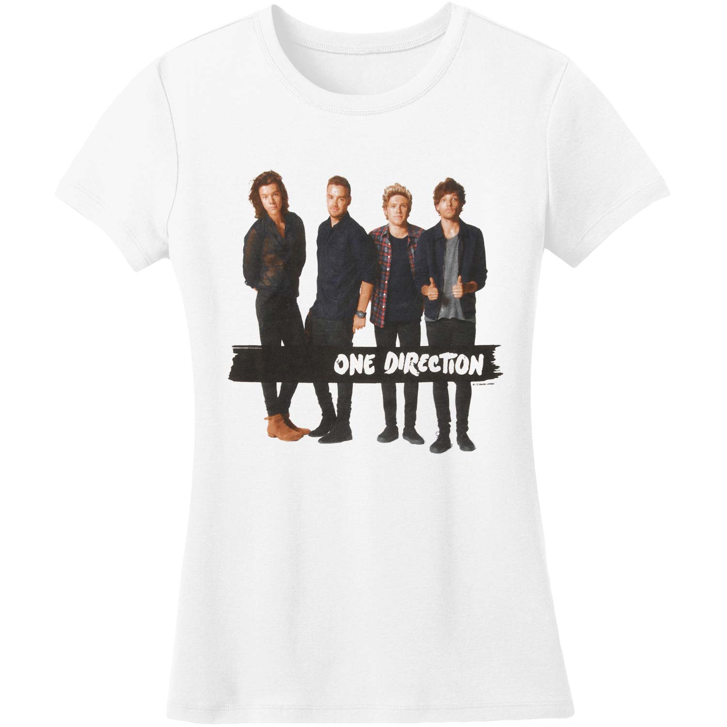 Black Strip Junior Top