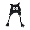 Takkun Black Cat Knitted Anime Beanie