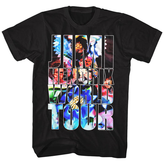 Jimi Hendrix World Tour Slim Fit T-shirt