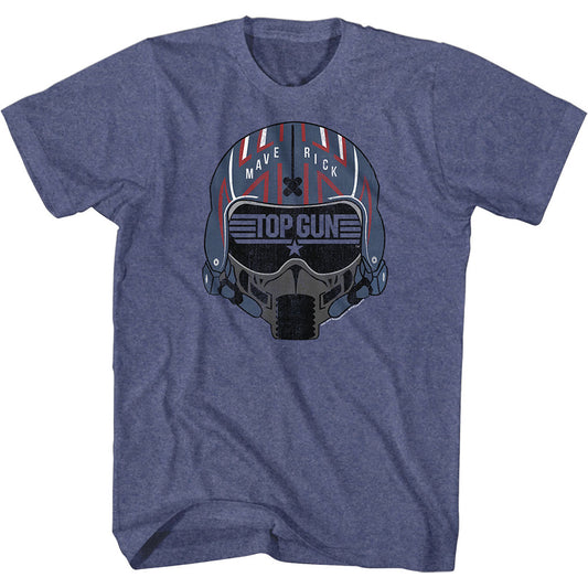 Top Gun Maverick Helmet Slim Fit T-shirt