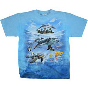 Nature Dolphin Domain T-shirt