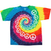 Rainbow Spiral Peace T-shirt