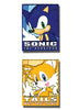 Sonic & Tailframe Anime Pin Badges