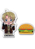 America &Burger Anime Pin Badges