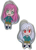 Moka And Shinmoda Anime Pin Badges