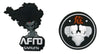 Afro & Afro Droid Anime Pin Badges