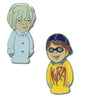 Kira & Near Puppet Anime Pin Badges