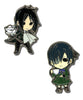 Sebastian And Ciel Mini Anime Pin Badges