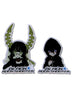 Black Rock Shooter And Deadmaster Anime Pin Badges