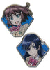 Saki & Shoko Anime Pin Badges