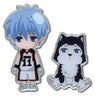 Kuroko And Tetsuya #2 Anime Pin Badges