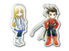 Lloyd & Colette Anime Pin Badges
