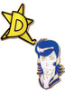Dandy With Dstar Anime Pin Badges