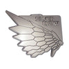 Silver Crow Anime Belt Buckle