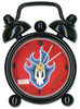 Flamming Skull Anime Wall Clock