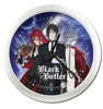 Sebastain Grell & Pluto Anime Wall Clock