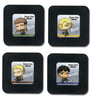 Set 5 Anime Coaster Set