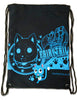 Happy Blue Anime Drawstring Backpack