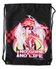 Jibril Anime Drawstring Backpack