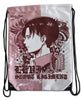 Levi Side Face Anime Drawstring Backpack