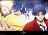 Archer & Tokiomi Anime Poster Flag