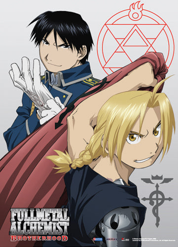 Fullmetal Alchemist Brotherhood Ed& Roy Anime Poster Flag 321015 ...