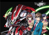 Haruto Shoko And Saki Anime Poster Flag