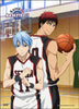 Kuroko & Kagami Ball Court Anime Poster Flag