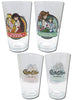 Set 2 Glass Anime Glassware