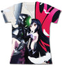 Silver Crow & Kuroyukihime Anime Sublimation Junior Top