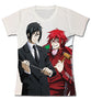 Grell And Sebastian Sensei Anime Sublimation Junior Top