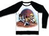 Group 1 SD  Raglan Anime Junior Top