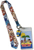 SD Beach Group Anime Lanyard